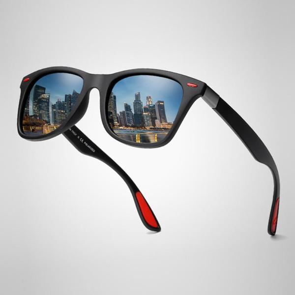 Fuqian Polarized Unisex Sunglasses Lightweight PC Frame