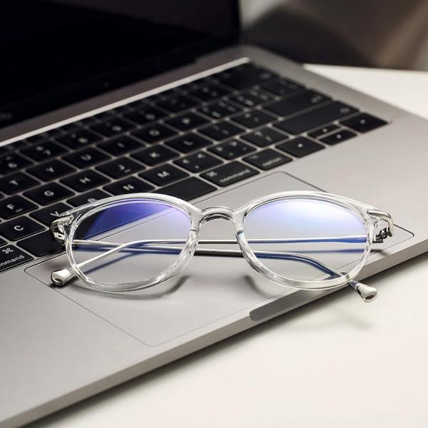 Partagas Photochromic Anti-Blue-Light Metal Sunglasses