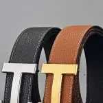 PU Leather Designer Belt for Men and Women