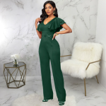 wide-leg jumpsuit pants