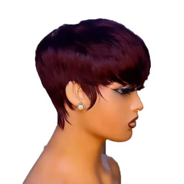 Short pixie cut