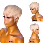 Short pixie cut
