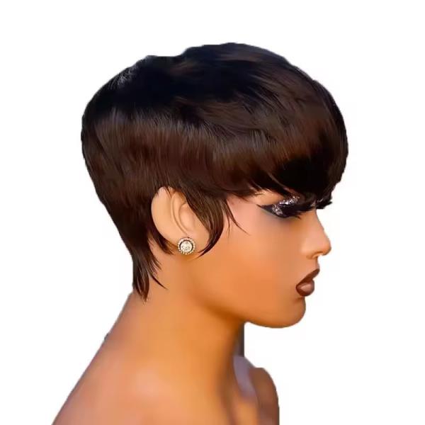 Short pixie cut