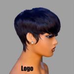 Short pixie cut