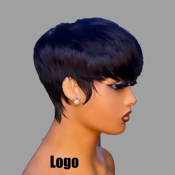 Short pixie cut