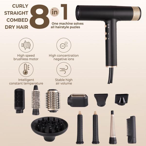 Advanced High-Speed Hair Dryer 1700-2000W with LED Control