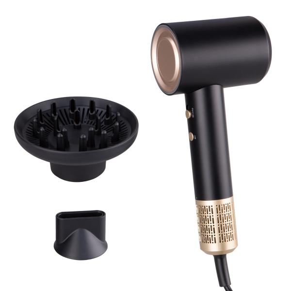 High-Speed Professional Hair Dryer 1600W with Dual Diffusers