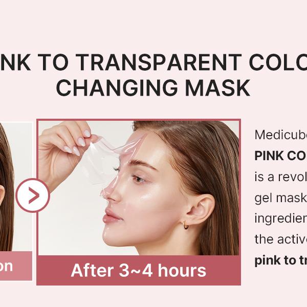 Medicube PDRN Pink Collagen Gel Mask 4 Sheets