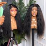 24 inches Yaki straight. Human hair blend