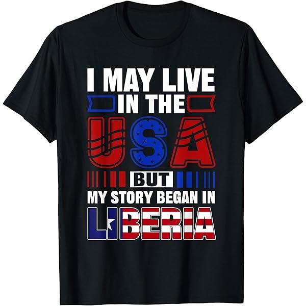 Liberia pride Graphic T-Shirt collection - unisex multiple Designs