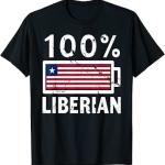 Liberia pride Graphic T-Shirt collection - unisex multiple Designs