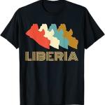 Liberia pride Graphic T-Shirt collection - unisex multiple Designs