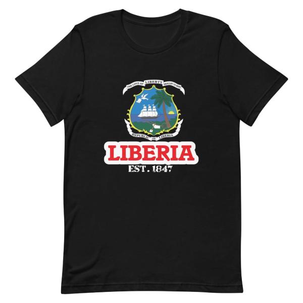 Liberia pride Graphic T-Shirt collection - unisex multiple Designs