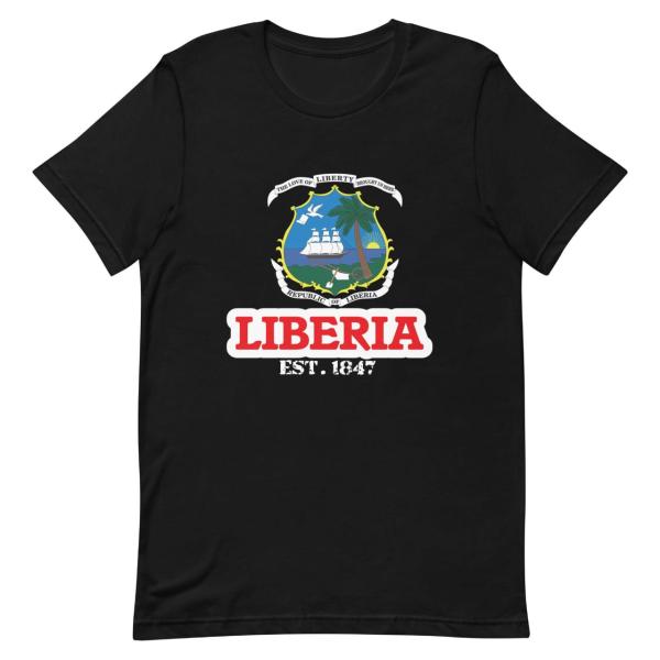 Liberia pride Graphic T-Shirt collection - unisex multiple Designs