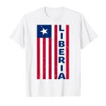 Liberia pride Graphic T-Shirt collection - unisex multiple Designs