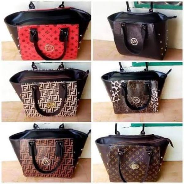 African designs mix items bag