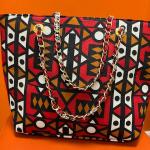 African designs mix items bag