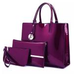 three set of women handbags