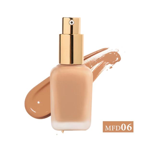 Waterproof & Long-Lasting Matte Liquid Foundation - Vegan Cream Makeup with Whitening & Oil Control, Private Label Available