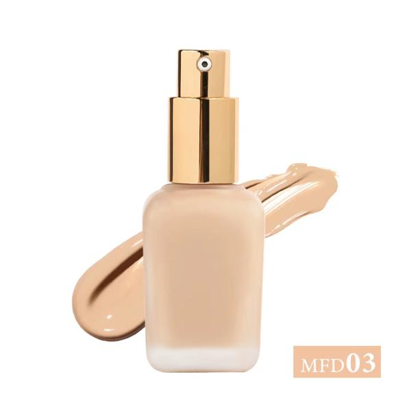 Waterproof & Long-Lasting Matte Liquid Foundation - Vegan Cream Makeup with Whitening & Oil Control, Private Label Available