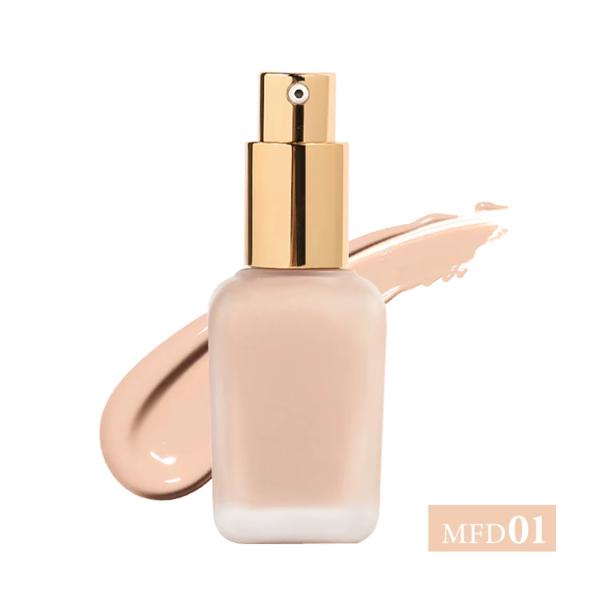 Waterproof & Long-Lasting Matte Liquid Foundation - Vegan Cream Makeup with Whitening & Oil Control, Private Label Available
