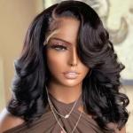 16-Inch Body Wave Human Hair Wig