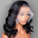 16-Inch Body Wave Human Hair Wig