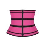 pink  and black waist trainer