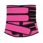 pink  and black waist trainer